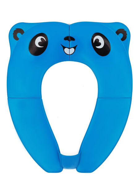 Детское складное сиденье накладка на унитаз Panda / Honeybear с защитой ...