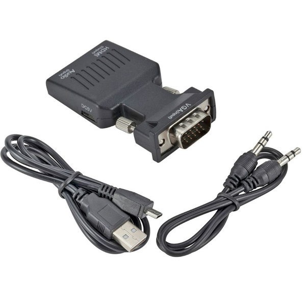 Кабель VGA (D-Sub) 1080P VGA - HDMI - купить по низкой цене в интернет ...