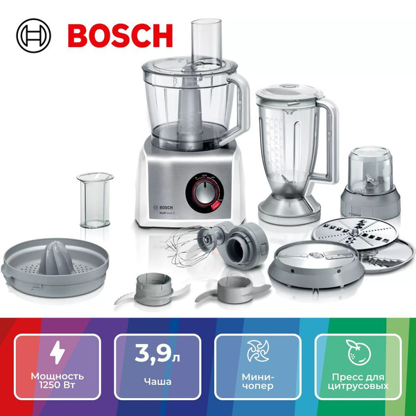 Кухонная машина Bosch, 1250 Вт купить по выгодным ценам в интернет ...