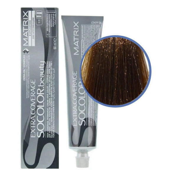 Matrix Крем-краска для седых волос / Socolor beauty 507G, блондин ...