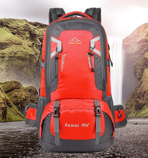 Рюкзак туристический ACTIONPRO TURIZM серый, красный, 60 л - купить по ...