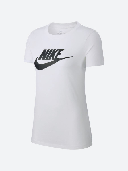Футболка Nike, размер 44, 46, цвет белый, 100% хлопок - купить по ...