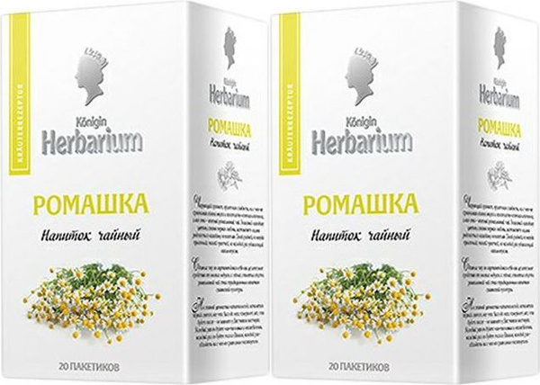 Чайный напиток Императорский чай Konigin Herbarium Ромашка 1,5 г x 20 ...