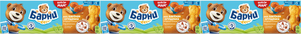 Пирожные Медвежонок Барни Вареная сгущенка 30 г х 5 шт, комплект: 3 ...