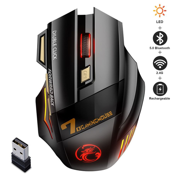 Игровая мышь беспроводная IMICE IRLM5000X7 беспроводная игровая ...