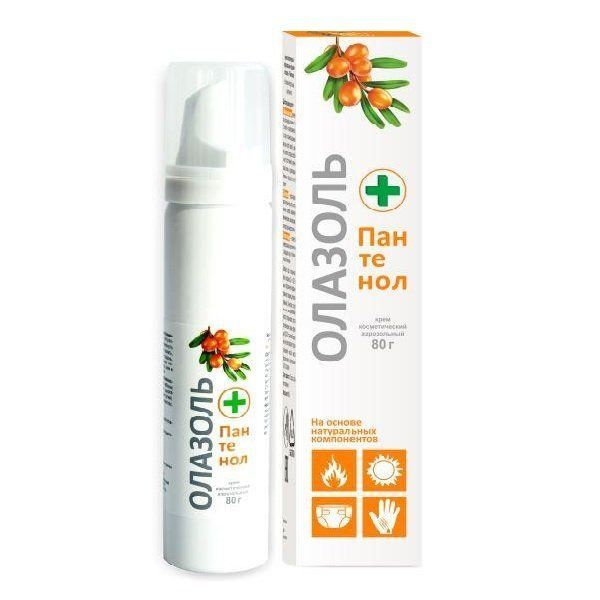 Олазоль+Пантенол крем косметический аэр. баллон 80г - купить с ...