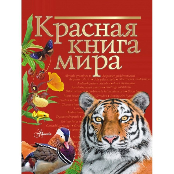 Как выглядит обложка красной книги Красная книга мира. Коллектив - купить с доставкой по выгодным ценам в интернет-