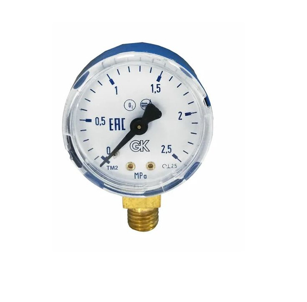 Манометр кислородный KRASS 2,5МПа (25кгс/см2) купить по выгодной цене в ...