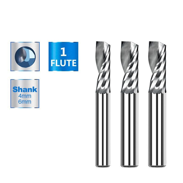 Концевая Спиральная, Однозаходная Фреза XCAN спиральная однозаходная по ...