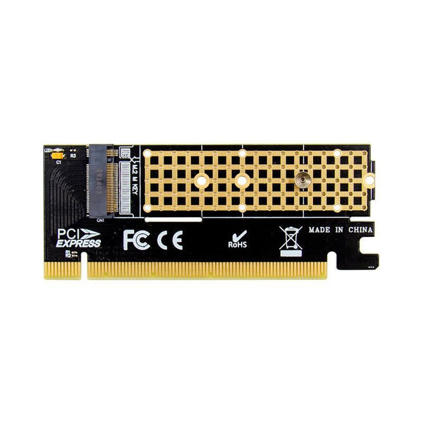 Адаптер для установки SSD M.2 (NVMe) в слот PCI-E 3.0 x16, модель ...