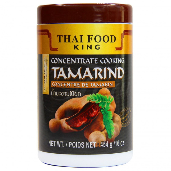Паста из тамаринда концентрированная для Пад Тай THAI FOOD KING 454 г ...