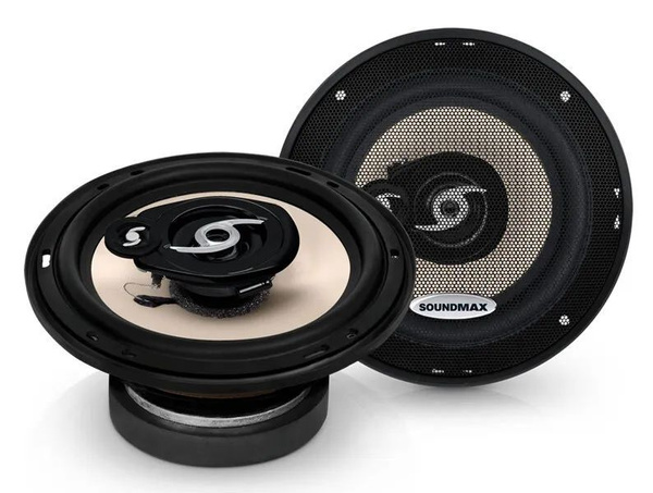 Авто-акустика SOUNDMAX SM-CSA603, черный - купить по выгодной цене в ...