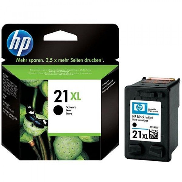 Расходник для печати HP 21 (C9351AE), черный, для струйного принтера ...