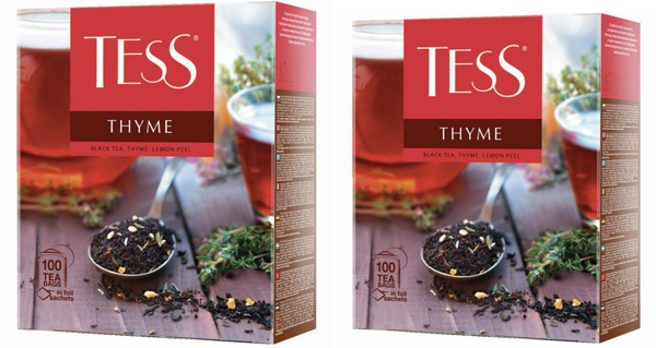 Чай TESS (Тесс) "Thyme"100 пак.- 2уп - купить с доставкой по выгодным ...