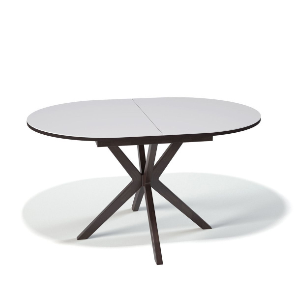 Характеристики Стол обеденный, кухонный раздвижной KENNER B1300 венге ...