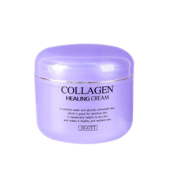 JIGOTT Крем для лица КОЛЛАГЕН COLLAGEN Healing Cream, 100 мл - купить с ...