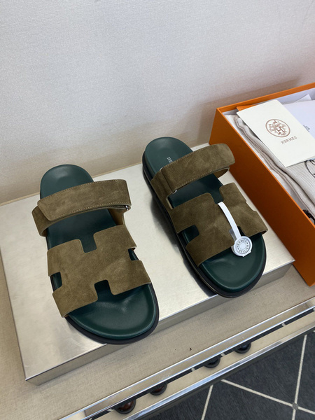 Тапочки Hermes, 1 - купить с доставкой по выгодным ценам в интернет ...