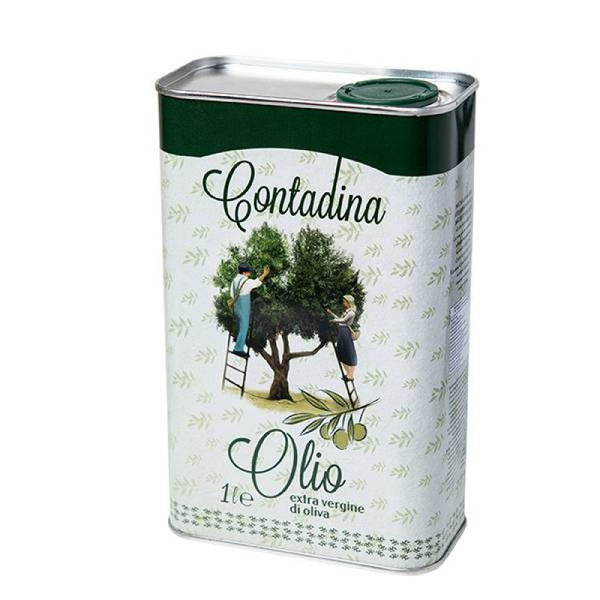 Натуральное оливковое масло Contadina Olio Extra Vergine Di Oliva 1л ...