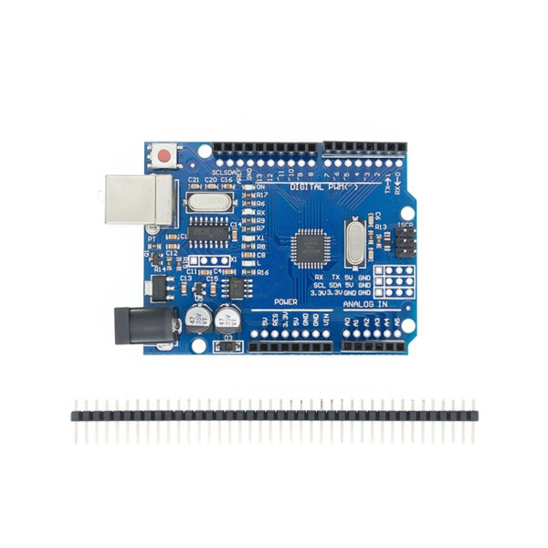 Контроллер Arduino UNO R3 - купить с доставкой по выгодным ценам в ...