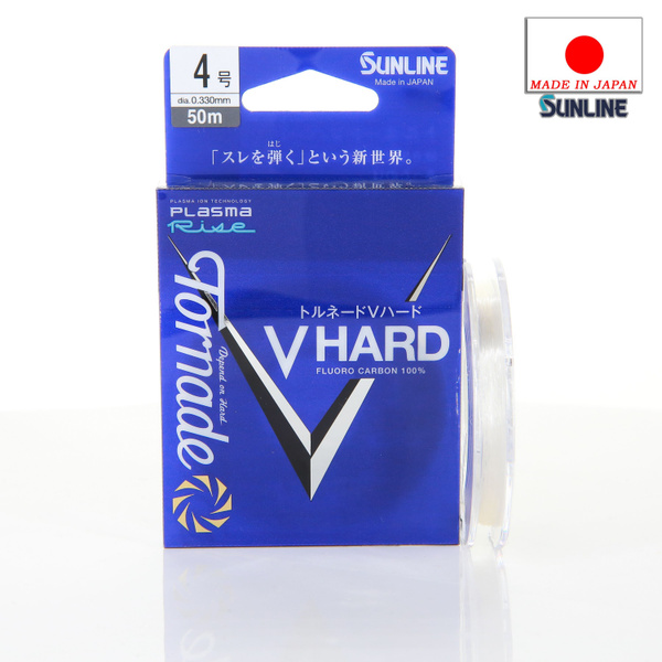 Флюорокарбоновая леска для рыбалки Sunline Tornade V Hard 50m, 1 шт. по ...