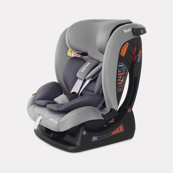 Автокресло Rant AY913 Matrix Safety Line, Storm Grey группа 0+/1/2/3 от ...