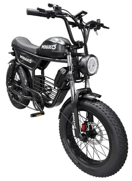 Электровелосипед Minako Bike Черный 750W - купить с доставкой по ...