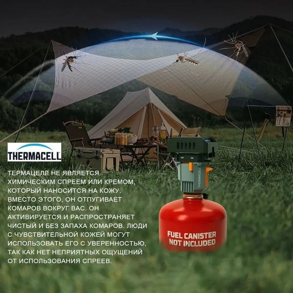 прибор от комаров Thermacell Backpacker Mosquitoweek - купить с ...
