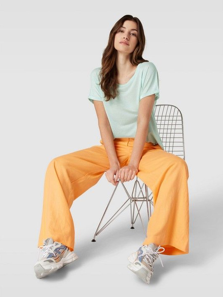 Футболка Mos Mosh, размер 42, цвет бирюзовый, Основной материал 1 ...