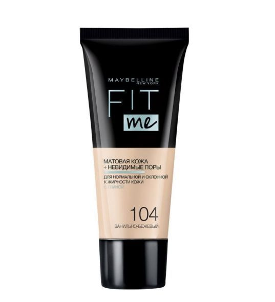 Maybelline New York Тональный крем для лица "Fit Me", матирующий, 30 мл ...