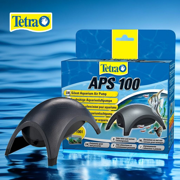 Компрессор для аквариума Tetra APS 100 л, один выход, черное - купить с ...