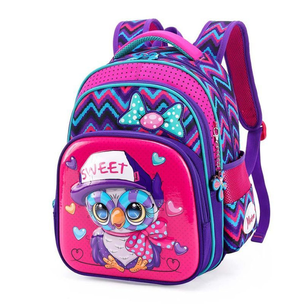 Школьный ортопедический рюкзак MAKSIMM для девочки С101 + брелок ...