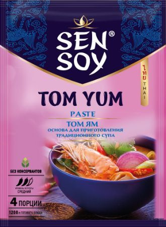 Основа Sen Soy для супа "Том ям" (Tom yum) 240г (80г х 3 шт) купить на ...