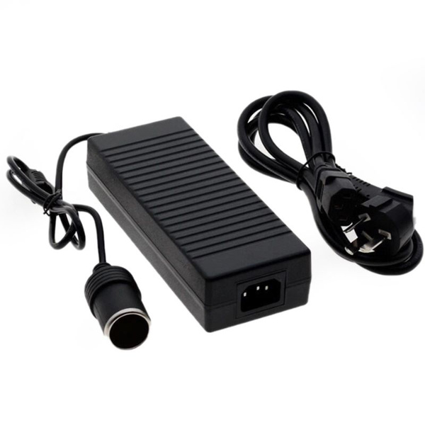 Адаптер питания 220-12V 10A с гнездом прикуривателя /преобразователь ...