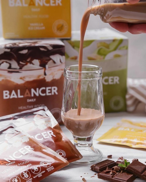 Коктейль BALANCER DAILY со вкусом Молочный шоколад - купить с доставкой ...