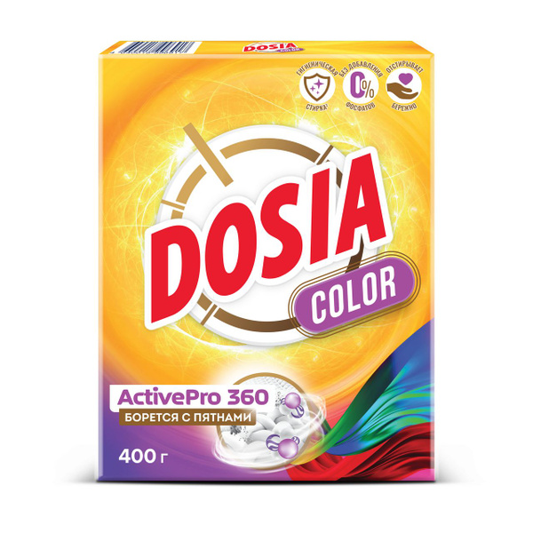 Стиральный порошок Dosia Color, 400г - купить с доставкой по выгодным ...