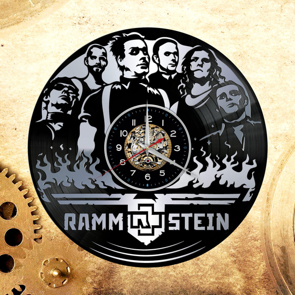 Настенные часы с группой Rammstein, Рамштайн, Till Lindemann - купить ...