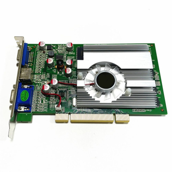 Графическая карта FX5500 PCI 256MB DDR 128bit VGA + Разъем VGA PCI ...