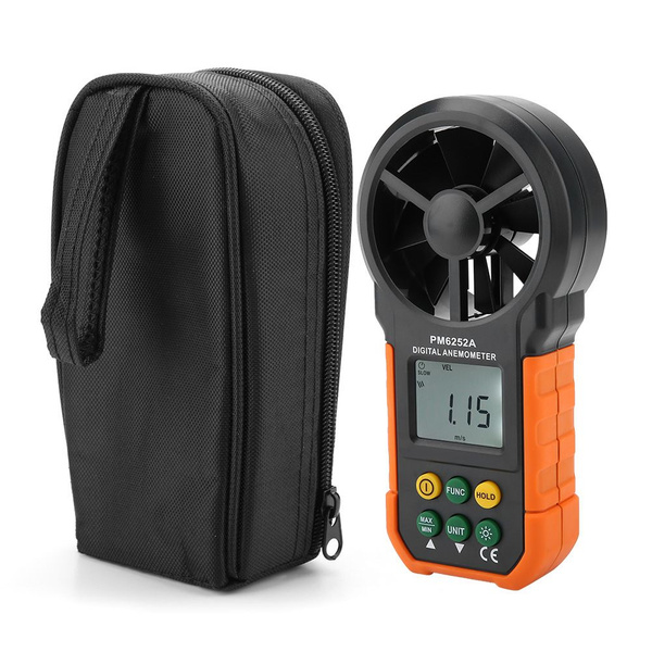 PEAKMETER PM6252A Цифровой измеритель скорости ветра Анемометр для ...