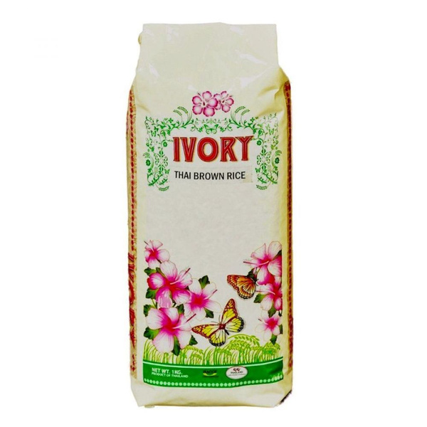 Рис коричневый тайский Ivory 1000г - купить с доставкой по выгодным ...