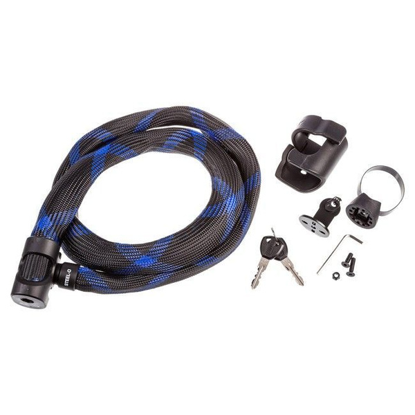 Замок вело ABUS IVERA STEEL-O-FLEX 7200/110 - купить с доставкой по ...