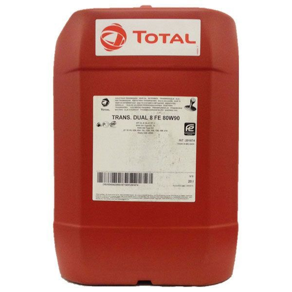 Масло трансмиссионное Total Trans Dual 8 FE 80W-90, 20л. - купить по ...