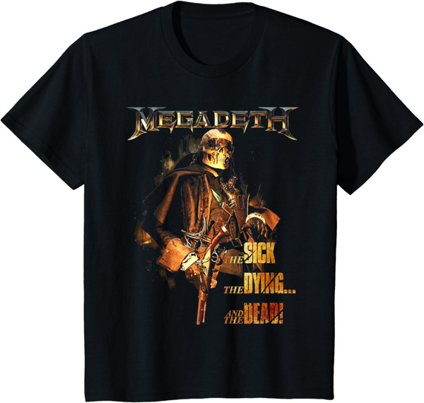 Футболка Megadeth, размер 50, цвет черный, 棉花 - купить по выгодной цене ...