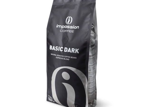 Кофе в зернах Impassion Basic Dark, 1кг купить на OZON по низкой цене ...
