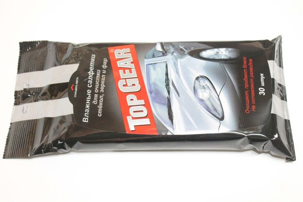 Top Gear Салфетки влажные для автомобиля - купить с доставкой по ...