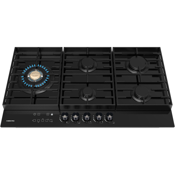 Газовая варочная панель HIBERG VM 9155 B купить по низкой цене с ...