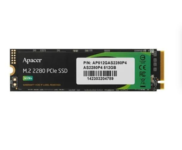 512 ГБ Внутренний SSD-диск Apacer M.2 2280 512GB AS2280P4 Client ...