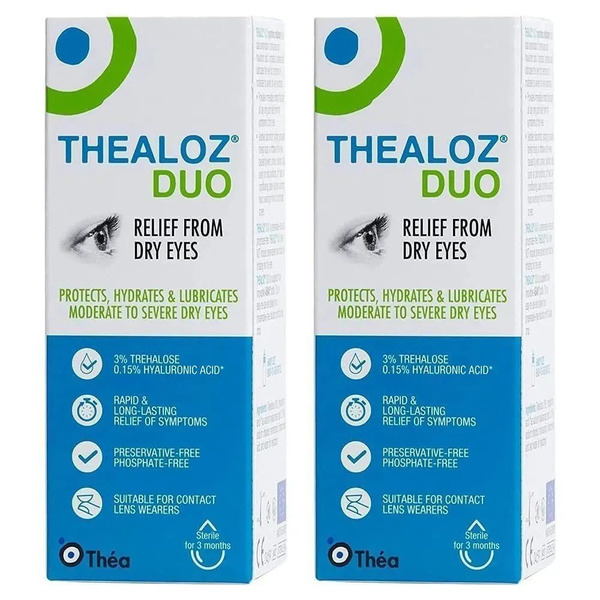 Теалоз Дуо 10 мл - Thealoz Duo для сухих глаз 1 шт - купить с доставкой ...