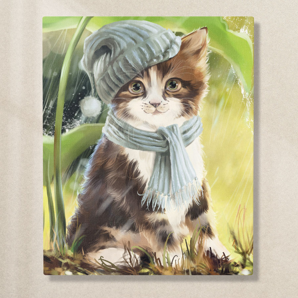 Картина на холсте Postermarket "Мартовский кот" 40x50 см. - купить по ...