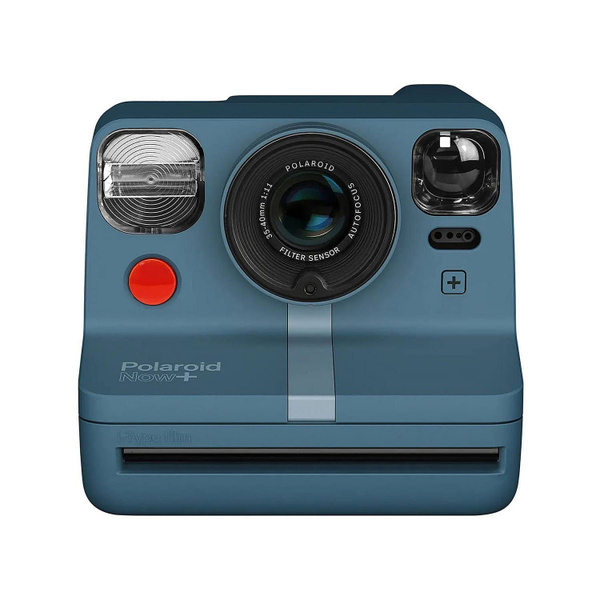 Аналоговый моментальный фотоаппарат Polaroid Now Plus Calm Blue ...