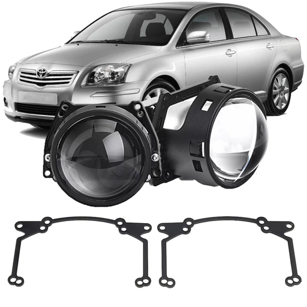 Характеристики Линзы для фар Toyota Avensis (T250) дорестайл 2003-2006 ...